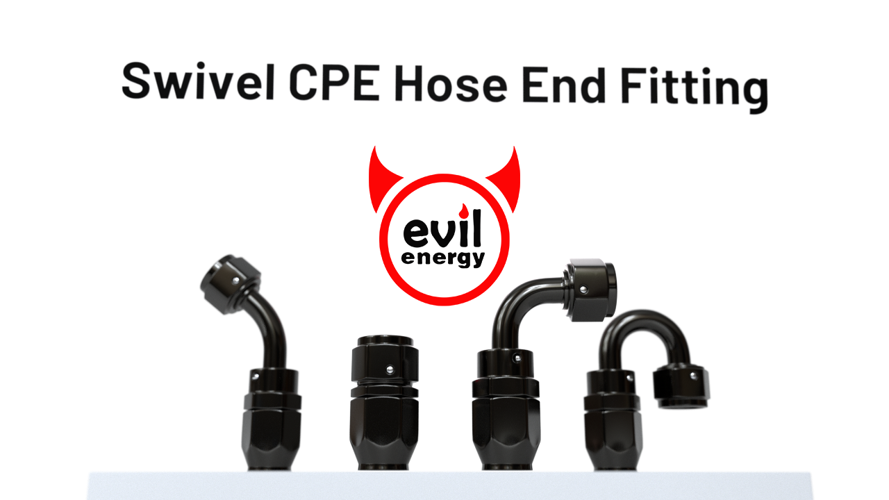 Amazon.com: EVIL ENERGY 6AN Hose End Fitting Straight Swivel